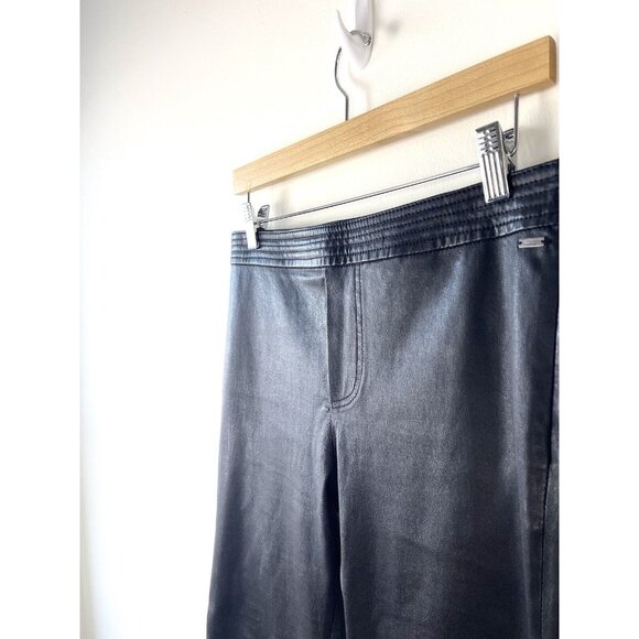 Scotch & Soda MAISON SCOTCH Moto Biker Pants 100% Sheep Leather Size‎ 3 (US6-8) - Picture 1 of 15